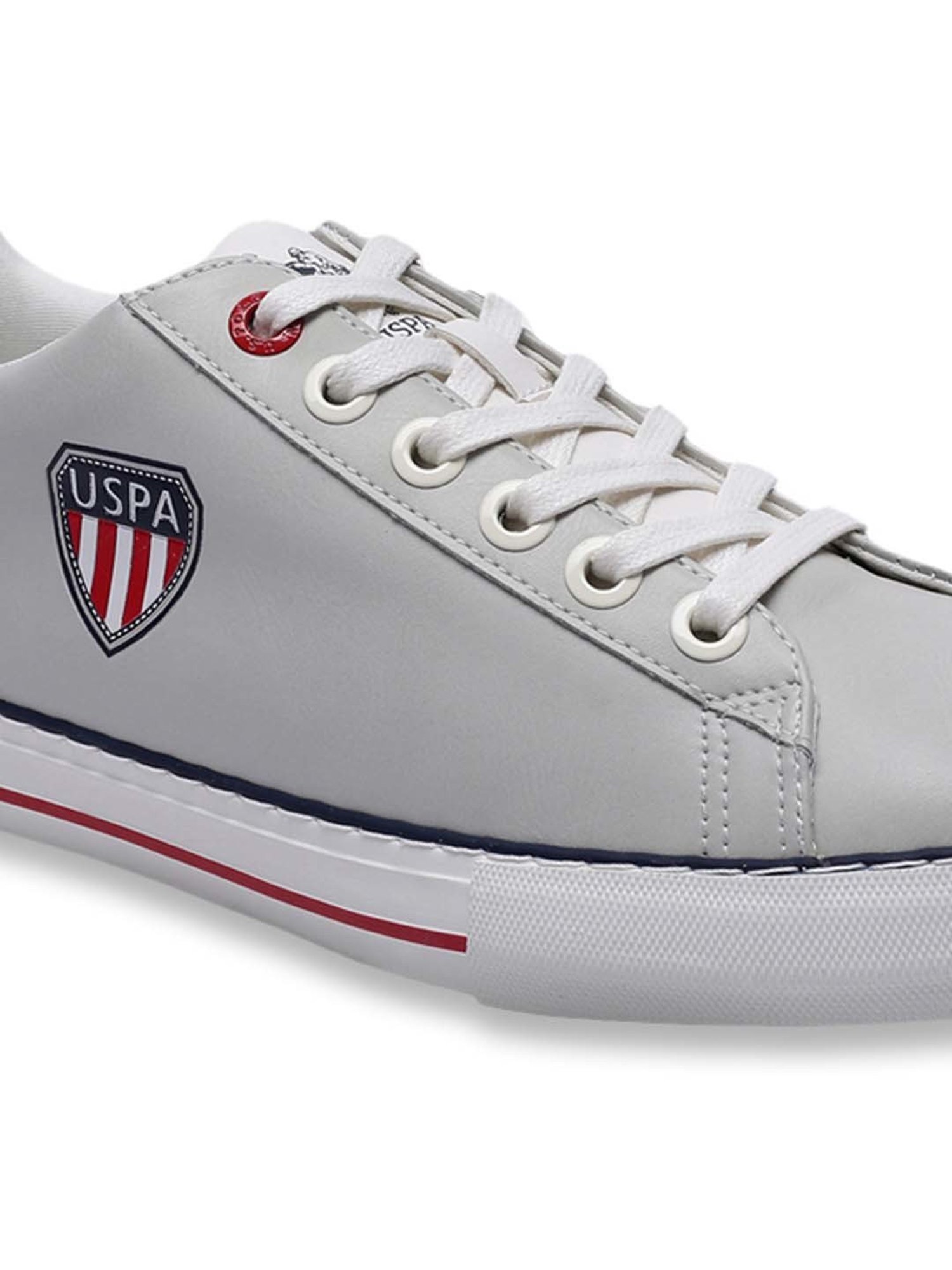 U.S. Polo Assn. Men's Malin Grey Casual Sneakers