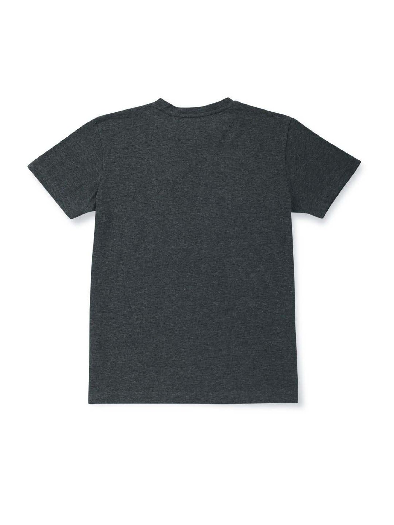 Palm Tree Boys Multicolor Cotton Regular Fit T-Shirt (Pack of 3)