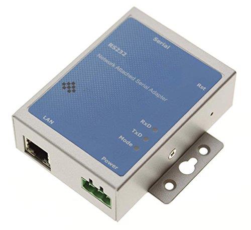 Coolgear Industrial 1 Port RS-232 DB9 Serial over Network Device Server