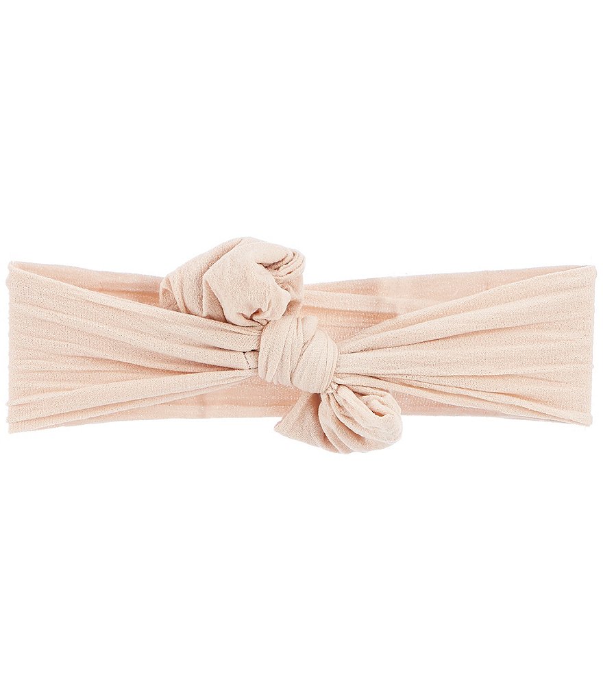 Starting Out Baby Knot Bow Nylon Headwrap