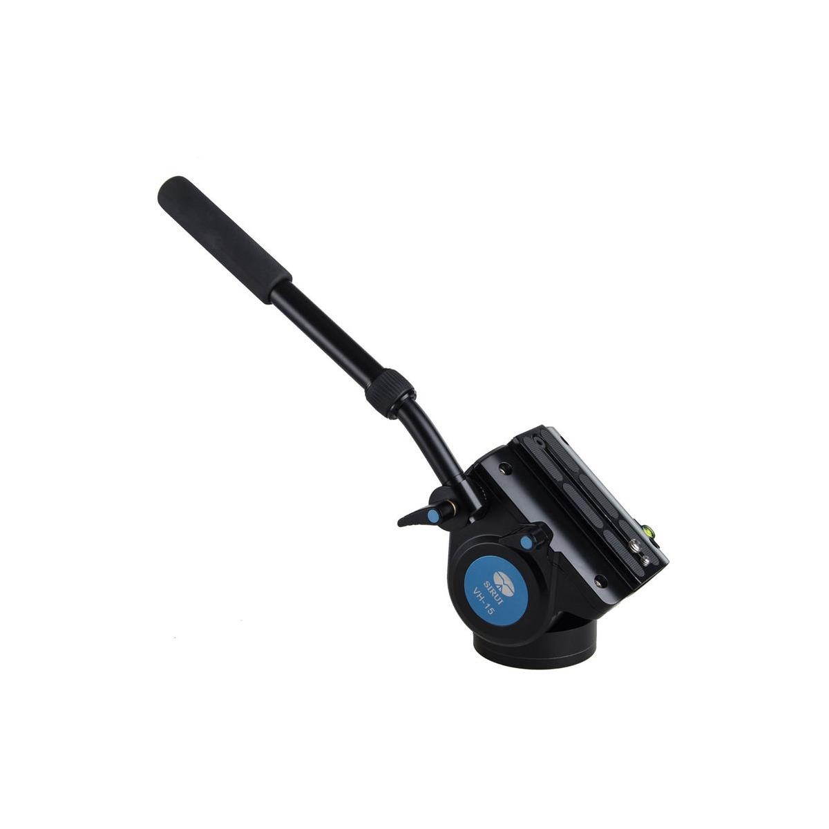 Sirui VH-15 Professional Fluid Video Head, 22 Lbs Capacity #VH15