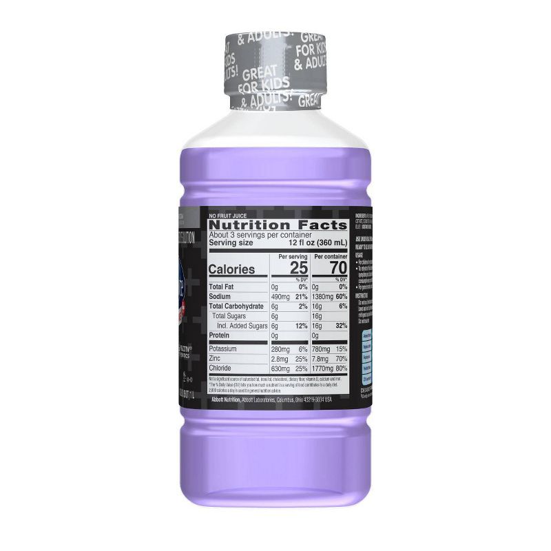 Pedialyte AdvancedCare Plus Electrolyte Solution - Iced Grape - 33.8 fl oz