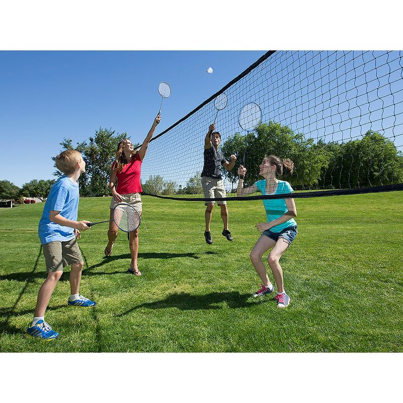 Kelsyus Premium Badminton Volleyball Combo