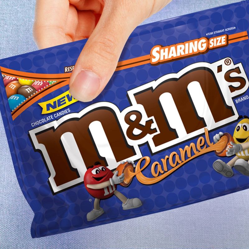 M&M's Sharing Size Caramel Chocolate Candies - 9.6oz