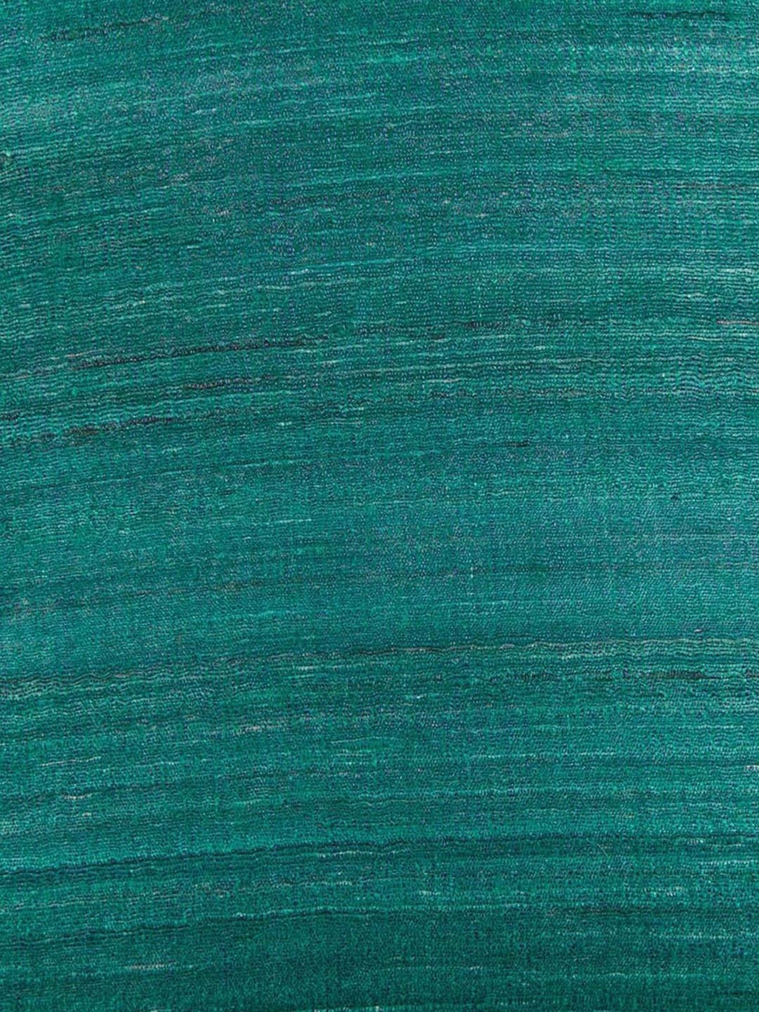 Fabindia Deeva -Tasar Green Silk Cushion Cover