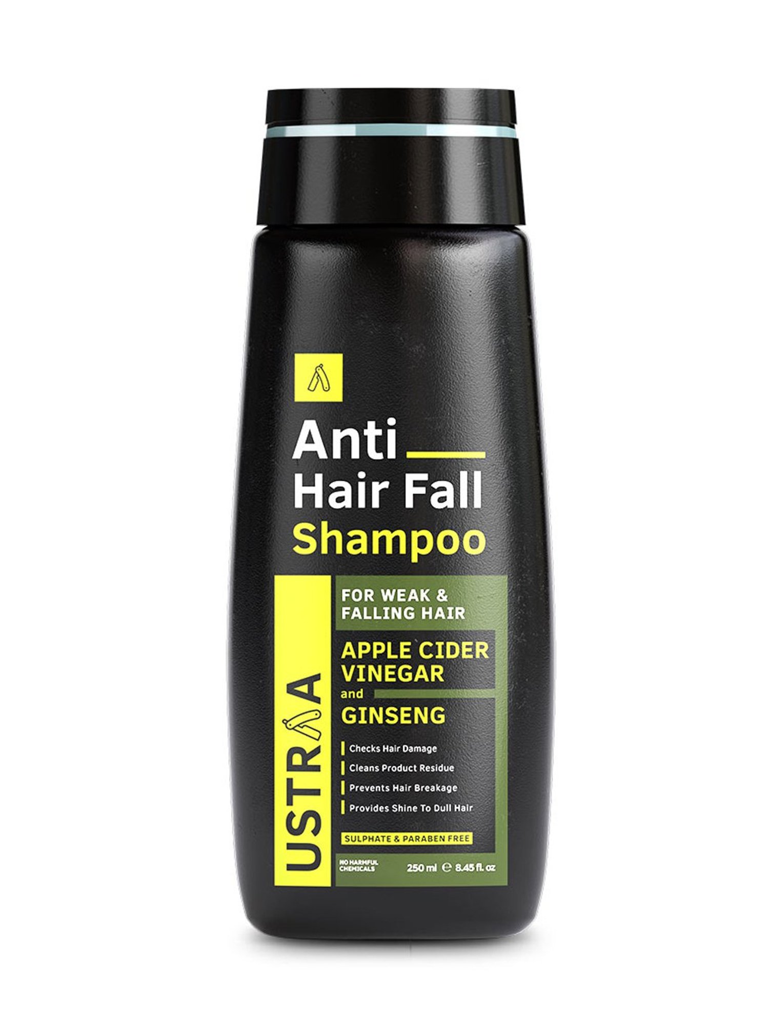 Ustraa Anti Hair Fall Shampoo with Apple Cider Vinegar - 250 ml