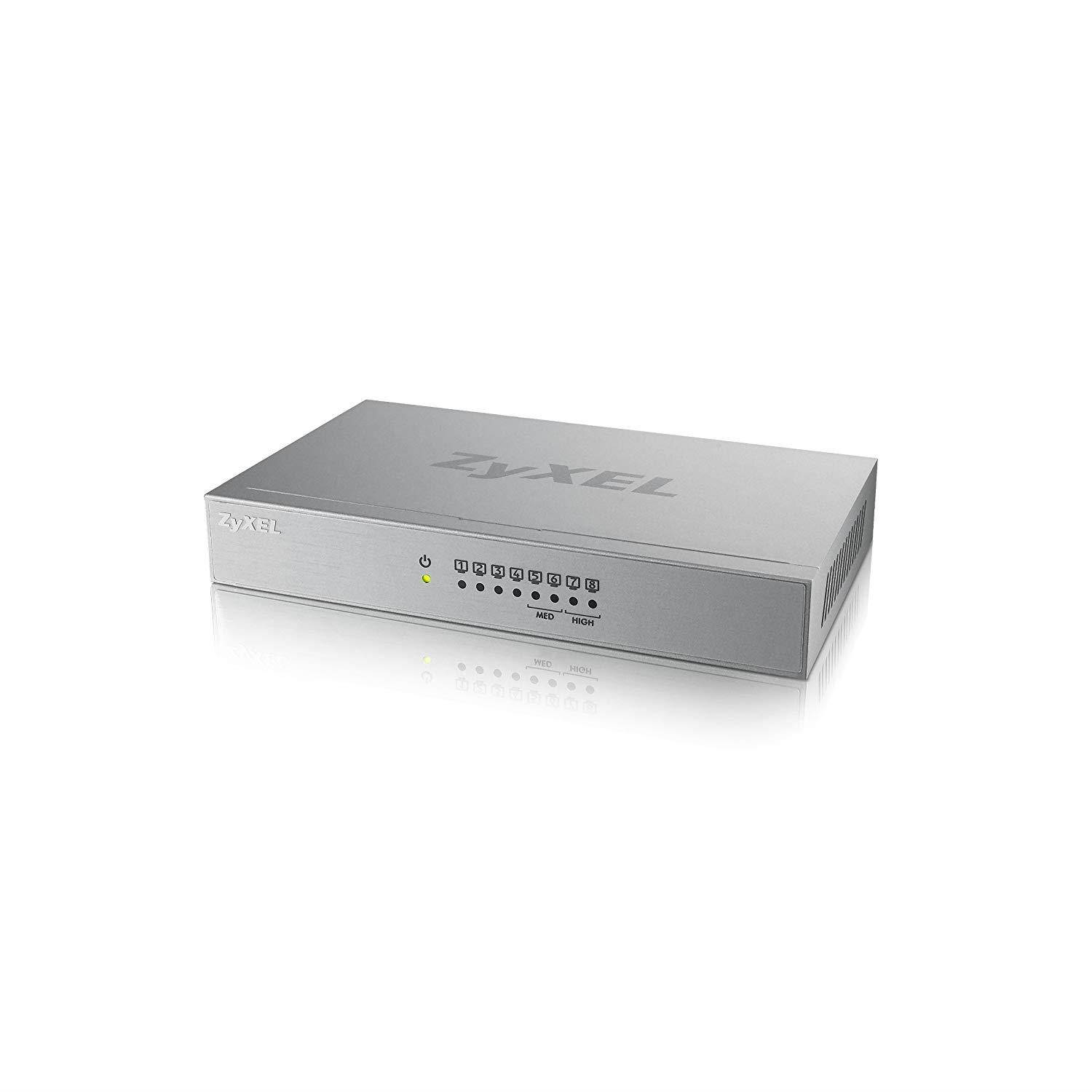 ZyXEL GS108B v2 8-Port Desktop Gigabit Ethernet Switch