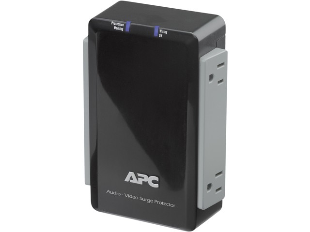 APC P4V 4 Outlets 1700 Joules 4-Outlets Surge Suppressor