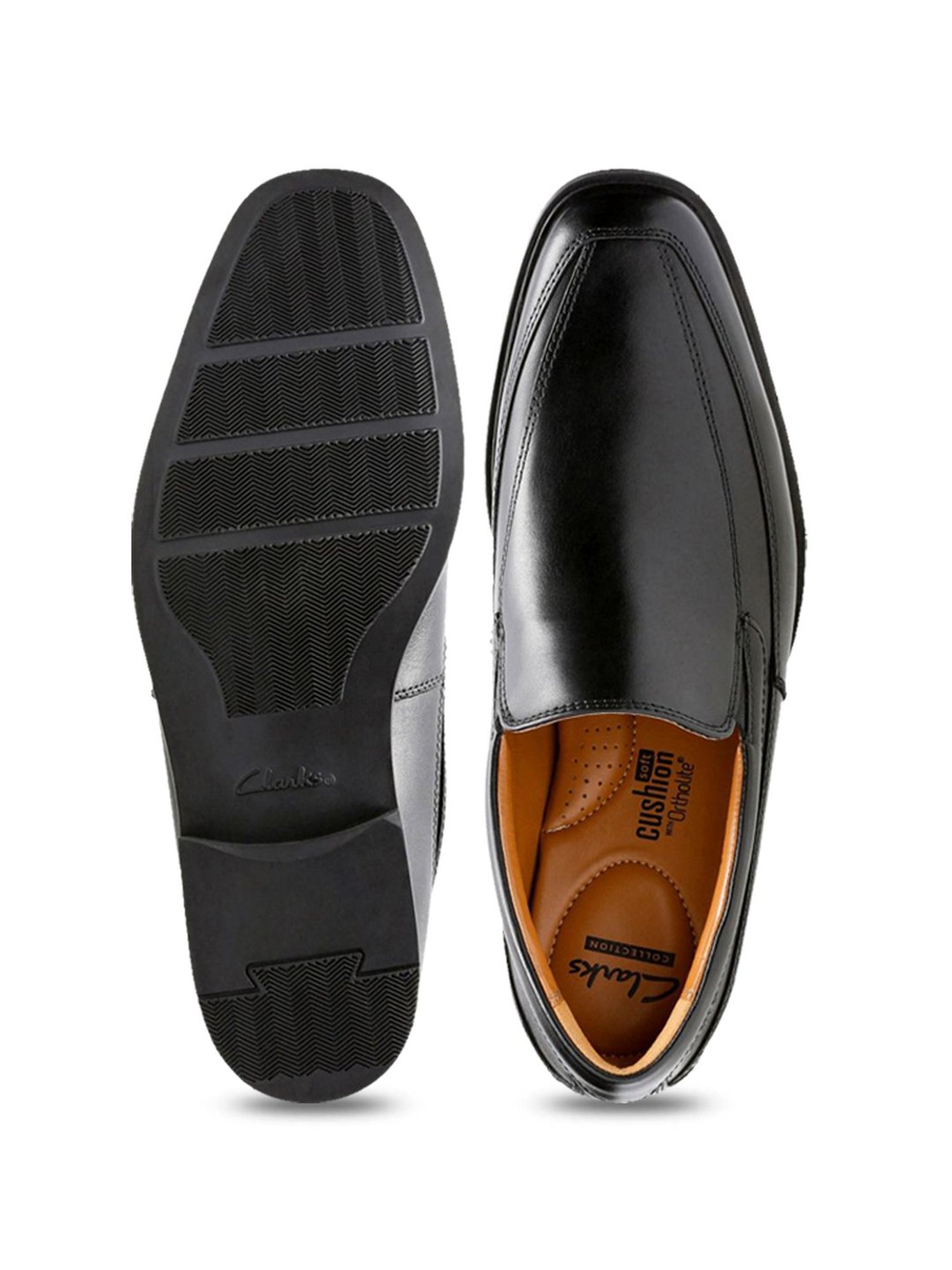Clarks Men's Tilden Free Black Loafers