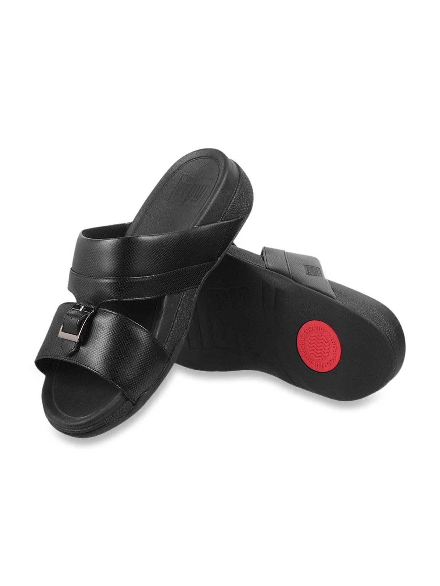 FitFlop Men's Black Casual Sandals