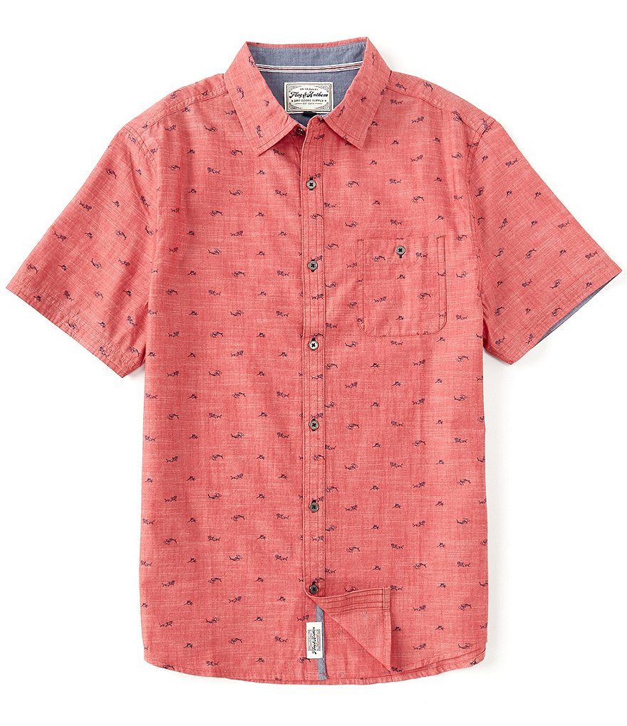 Flag And Anthem Springboro Shark Short-Sleeve Shirt