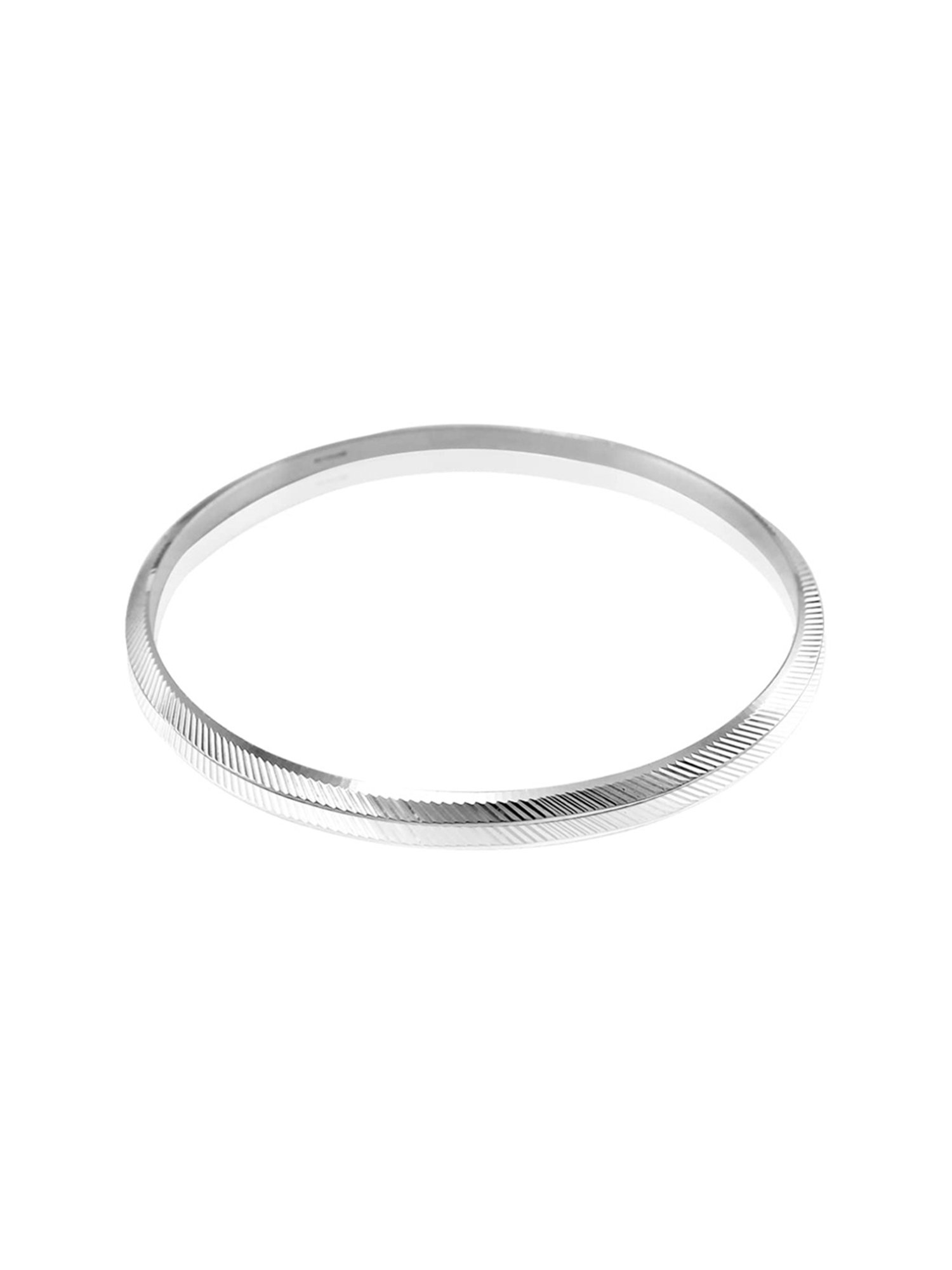 Taraash 92.5 Sterling Silver Sikh Punjabi Sardar Kada for Men