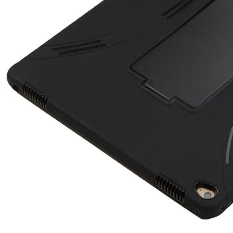 ASMYNA For Apple iPad Pro 12.9" Black Gel Hard Hybrid Rubber Case w/stand