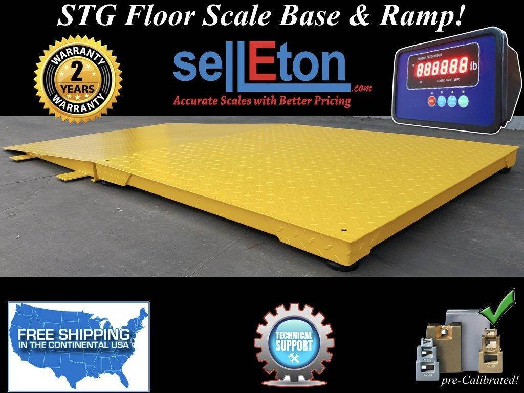 STG Industrial warehouse 40" x 40" Floor scale pallet box crate  5000 lbs x 1 lb