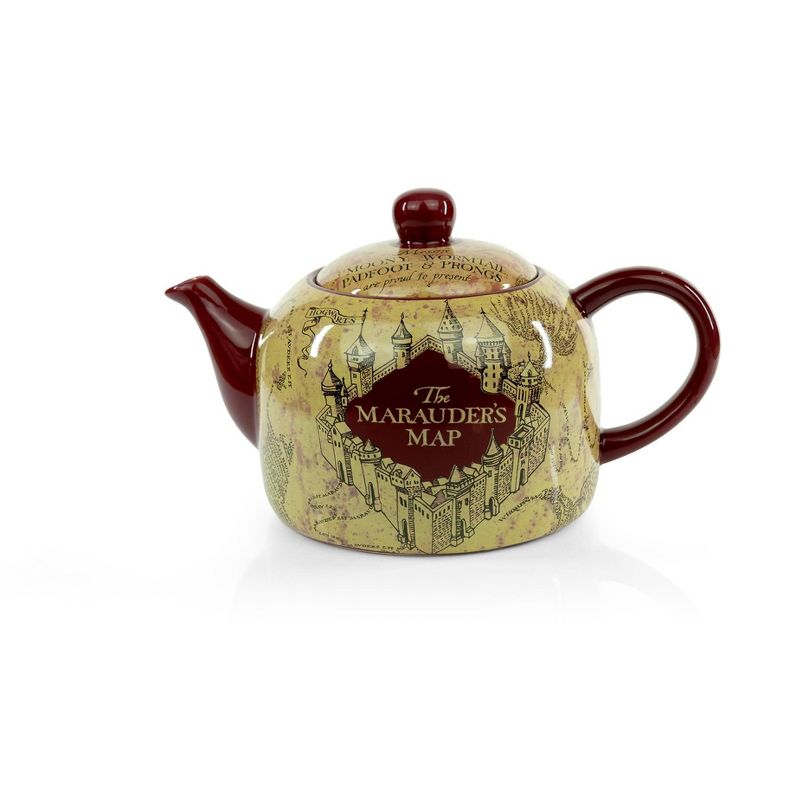 Seven20 Harry Potter Marauder's Map Teapot | Decorative Collectible | 40-Ounce Capacity