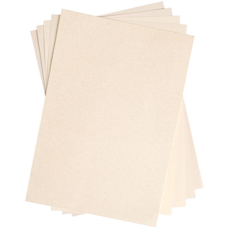 Sizzix Surfacez Opulent Cardstock Pack 8"X11.5" 50/Pkg-Ivory