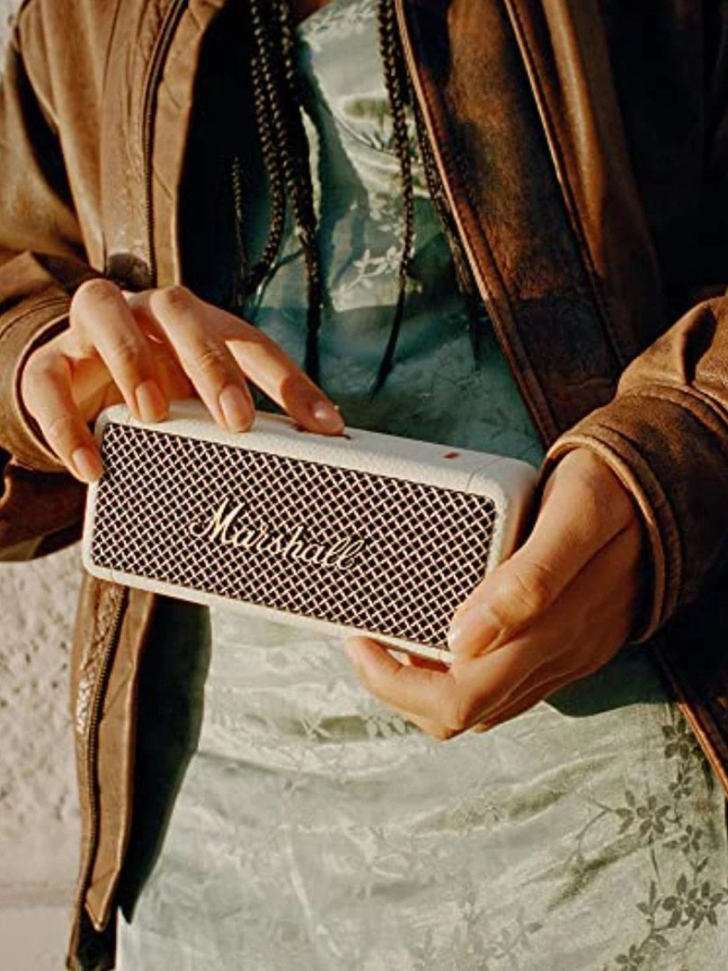 I Kall IK005 Bluetooth Tower Speaker (Brown)