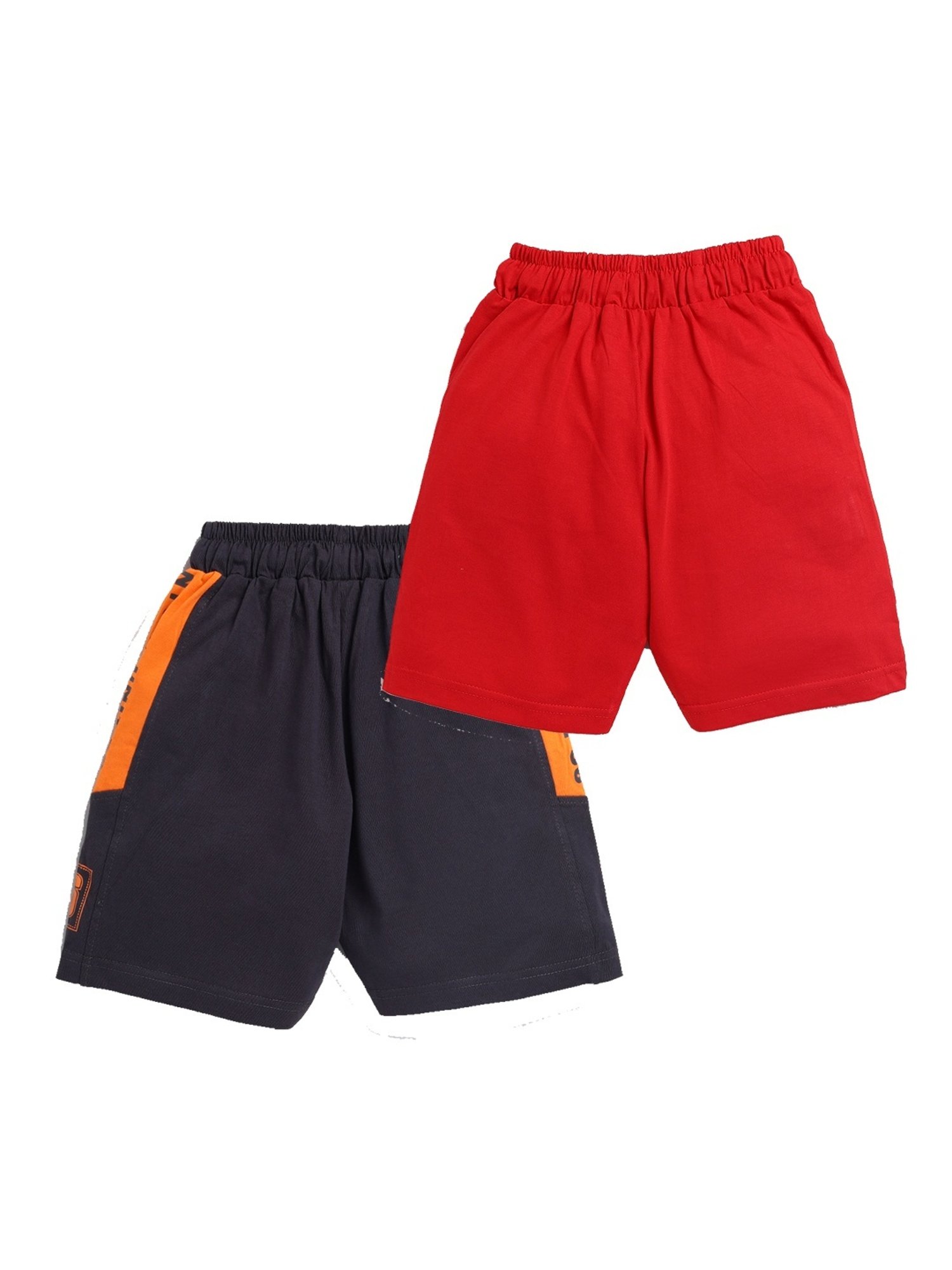 Kate & Oscar Kids Beige Cotton Embroidered Shorts