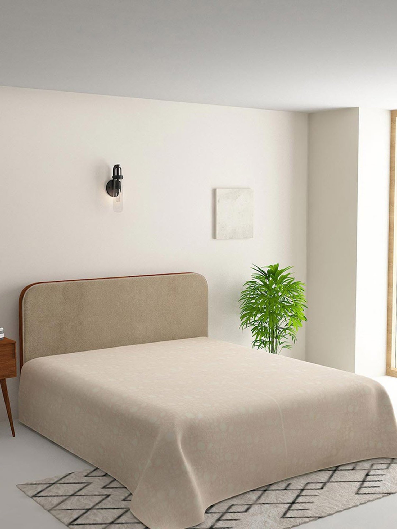 JaipurFabric Green Cotton 150 GSM Reversible Ac Dohar