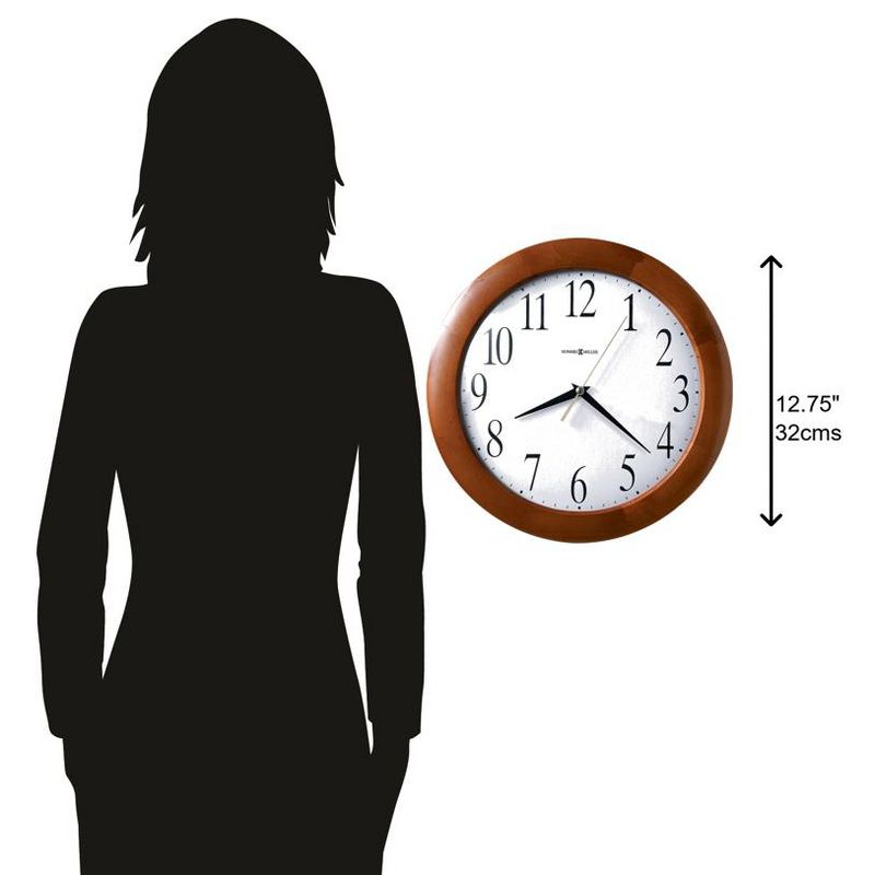 Howard Miller 625214 Howard Miller Corporate Wall Clock 625214 Windsor Cherry