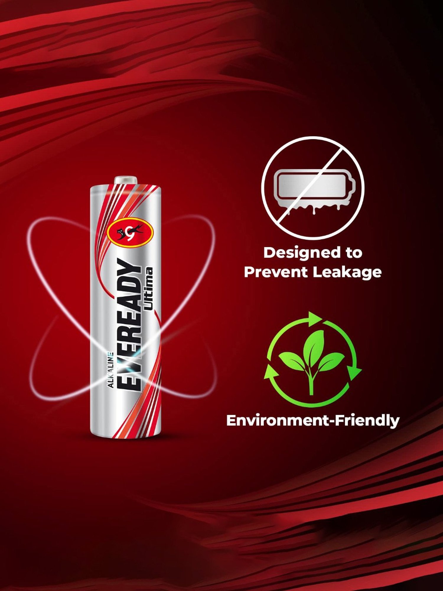 Eveready Ultima AA 2115 Alkaline Battery (Pack of 8)