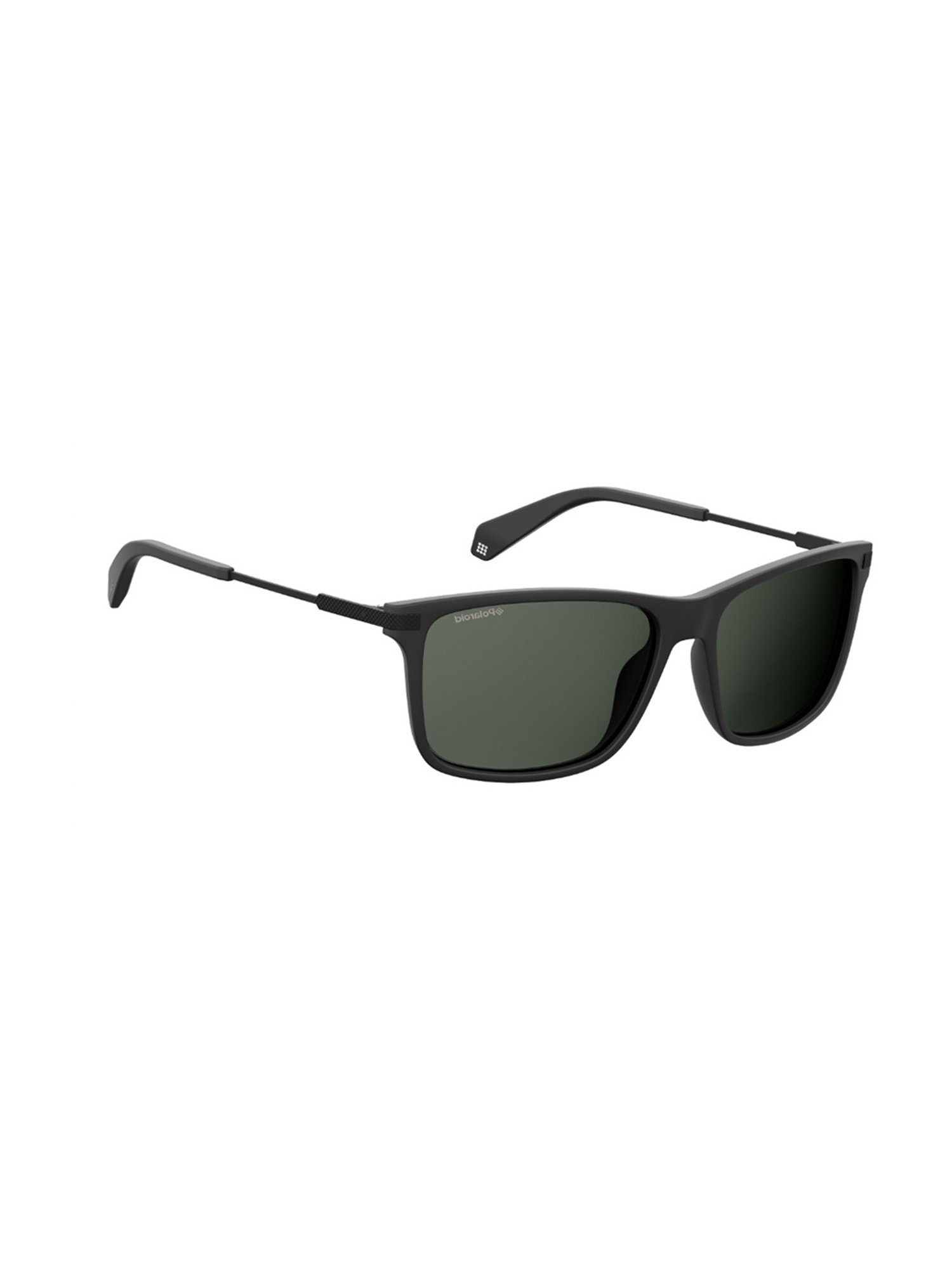 Polaroid Green Rectangular Sunglasses for Men