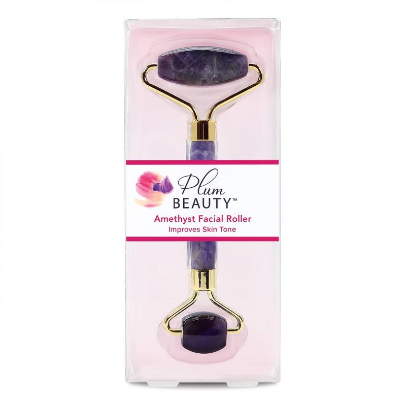 Plum Beauty Amethyst Facial Roller - 1ct