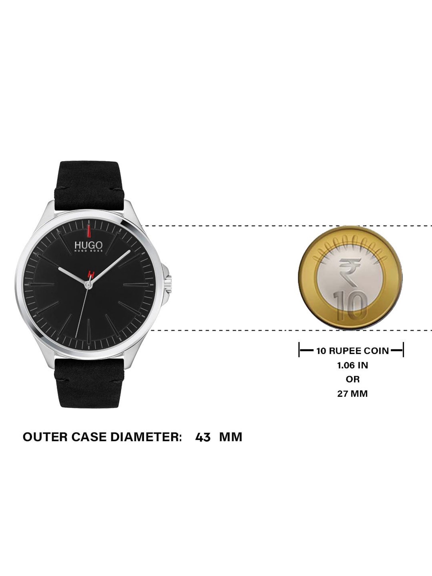 HUGO MGI-1530133 Smash Analog Watch for Men