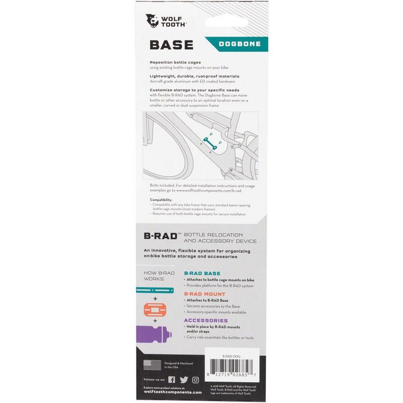 Wolf Tooth B-RAD Dogbone Base Other Rack