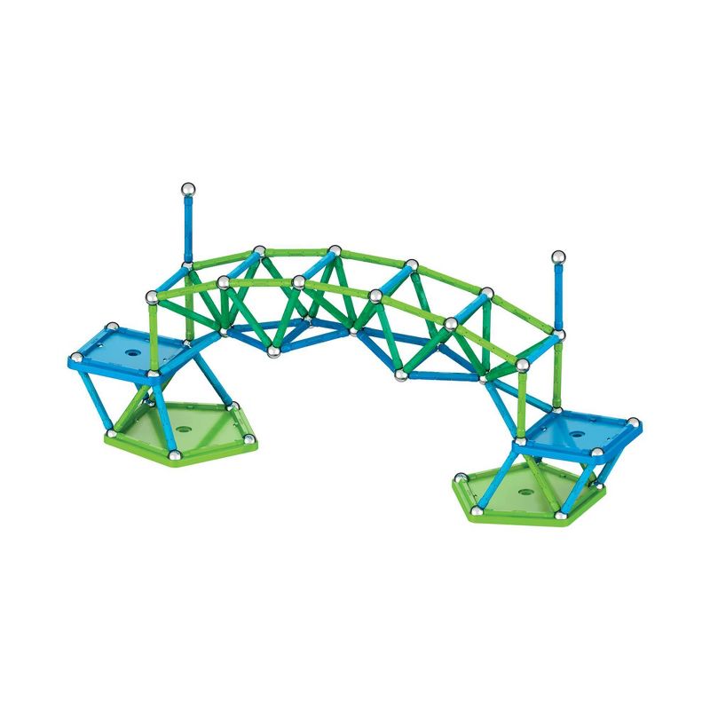 Geomag GREEN LINE Color Magnetic Building Set 142pc