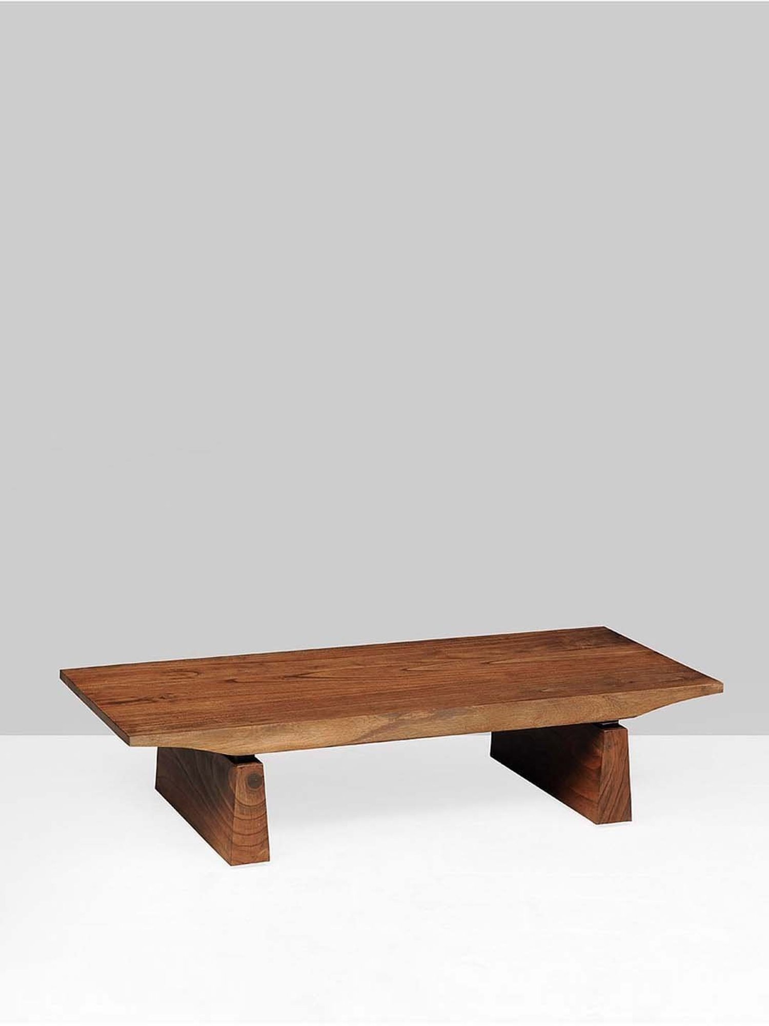 Fabindia Home Brown Wood Coffee Table