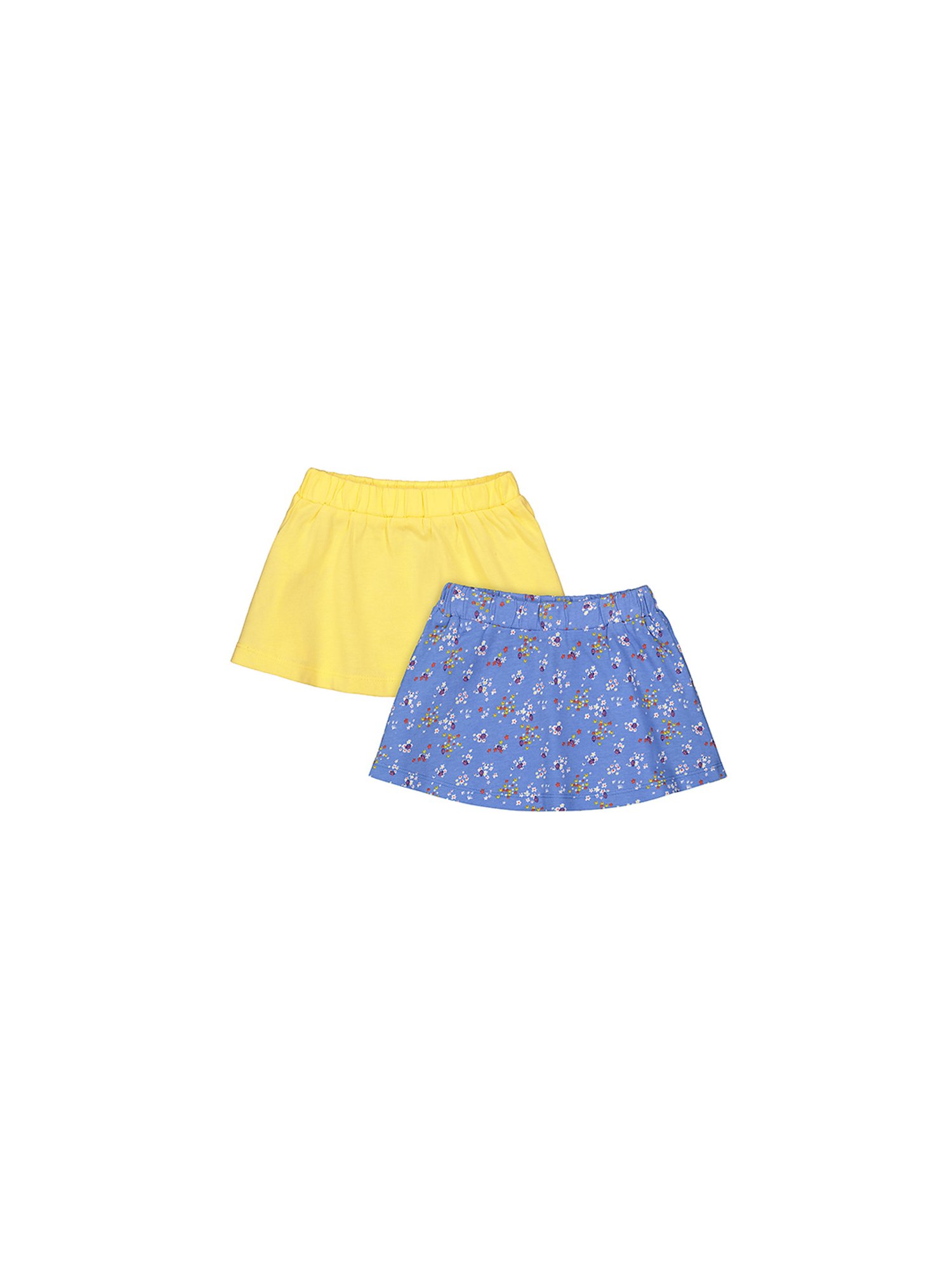 MINIKLUB Kids Blue Cotton Embellished Skirt