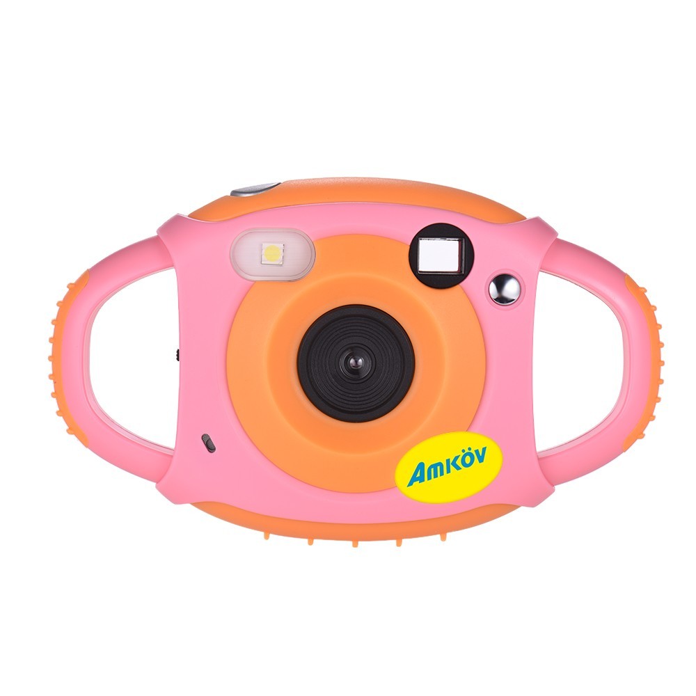 Cute Digital Video Camera Max. 5 Mega Pixels Built-in Lithium Battery Christmas New Year Present for Kids Children Boys Girls