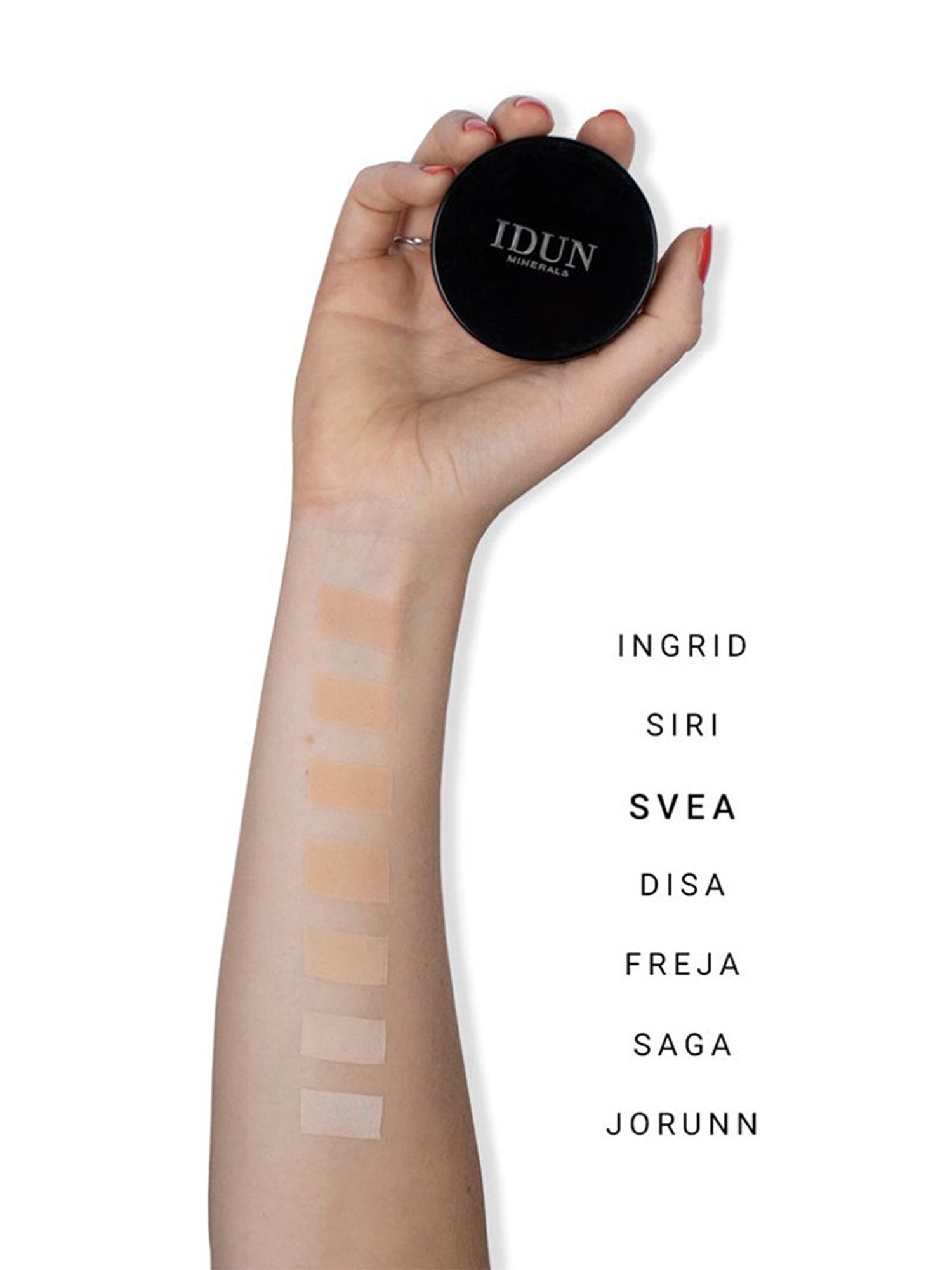 Idun Minerals Loose Mineral Powder Foundation Svea   - 7 gm