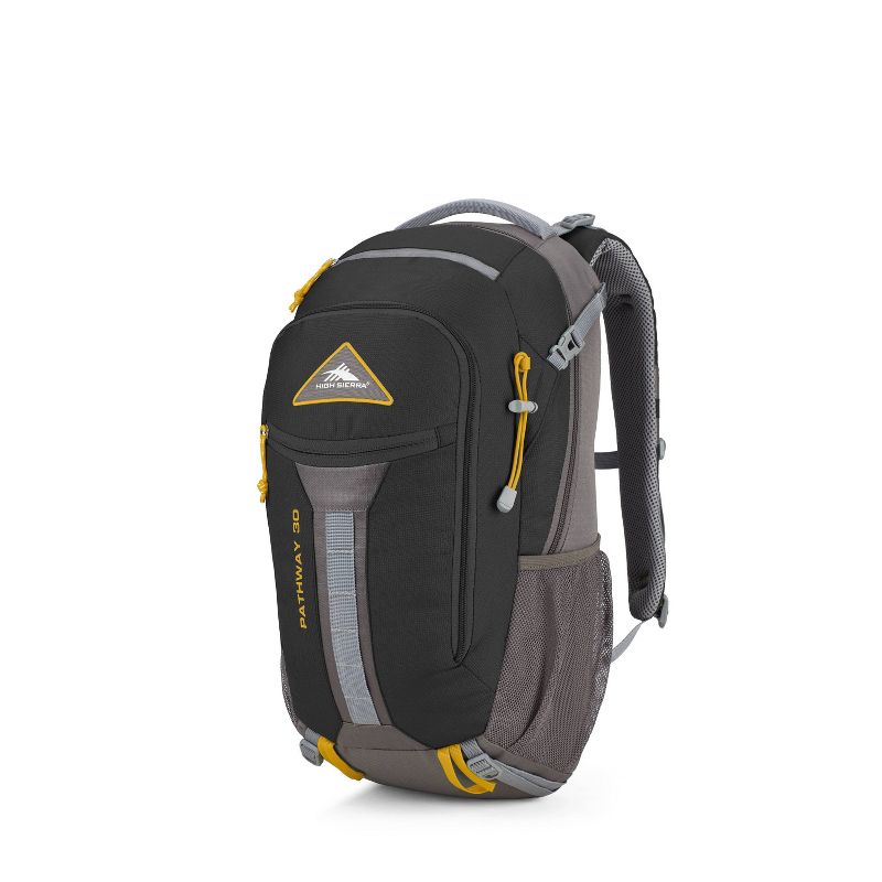 High Sierra Pathway 30L - Black/Slate/Gold