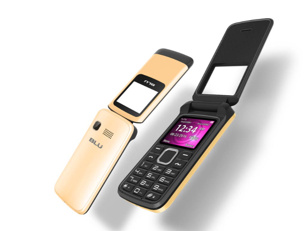 BLU Zoey Flex 3G Z170L 1.8" Cellphone GSM Unlocked Dual Sim Black