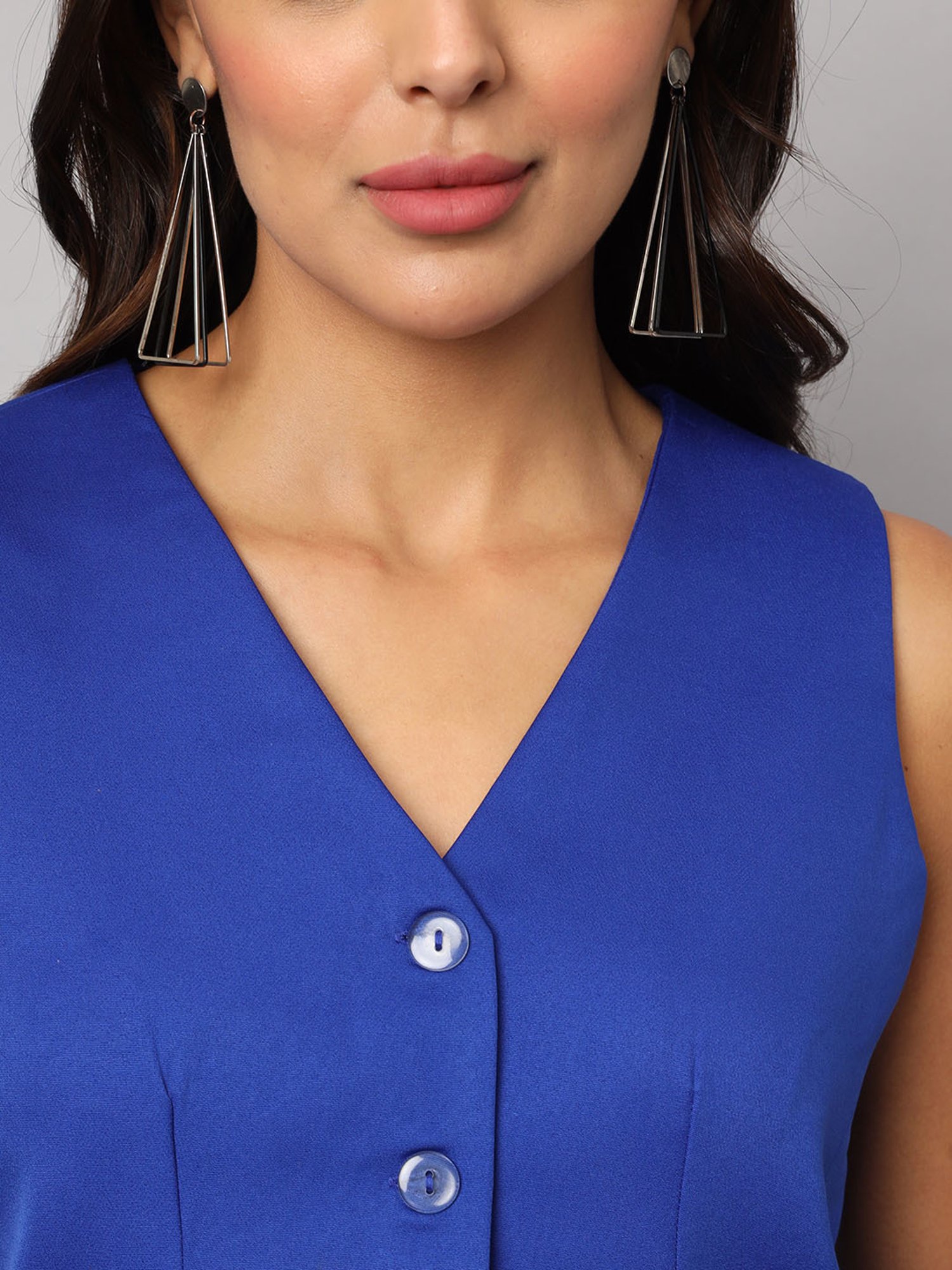 BRINNS Royal Blue Waistcoat With Trousers