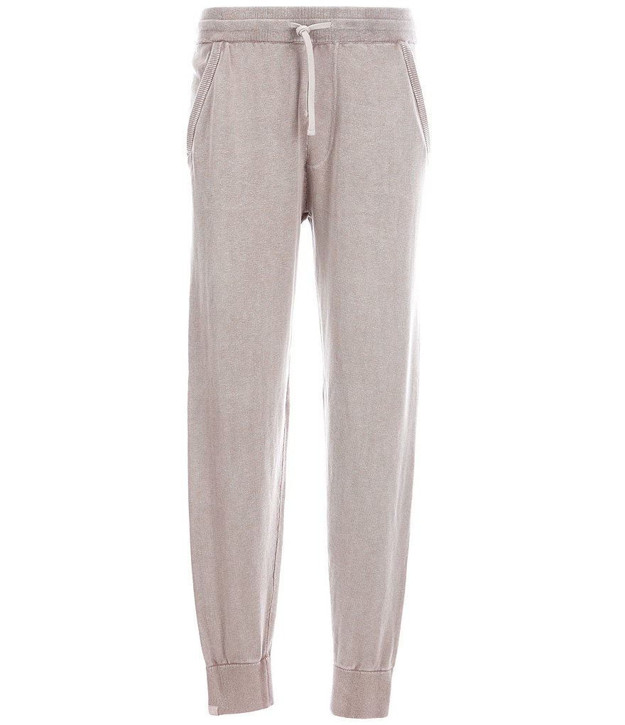 Barefoot Dreams Drawstring Waist Sunbleached Knit Jogger Pants