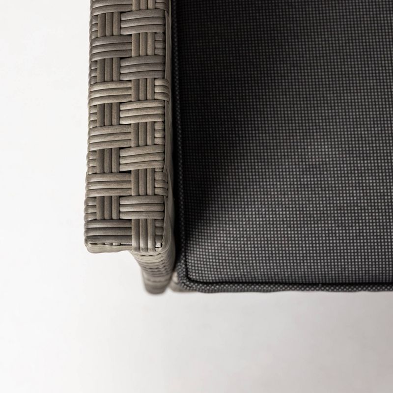 4pc Jareth Wicker Patio Set - Balkene Home