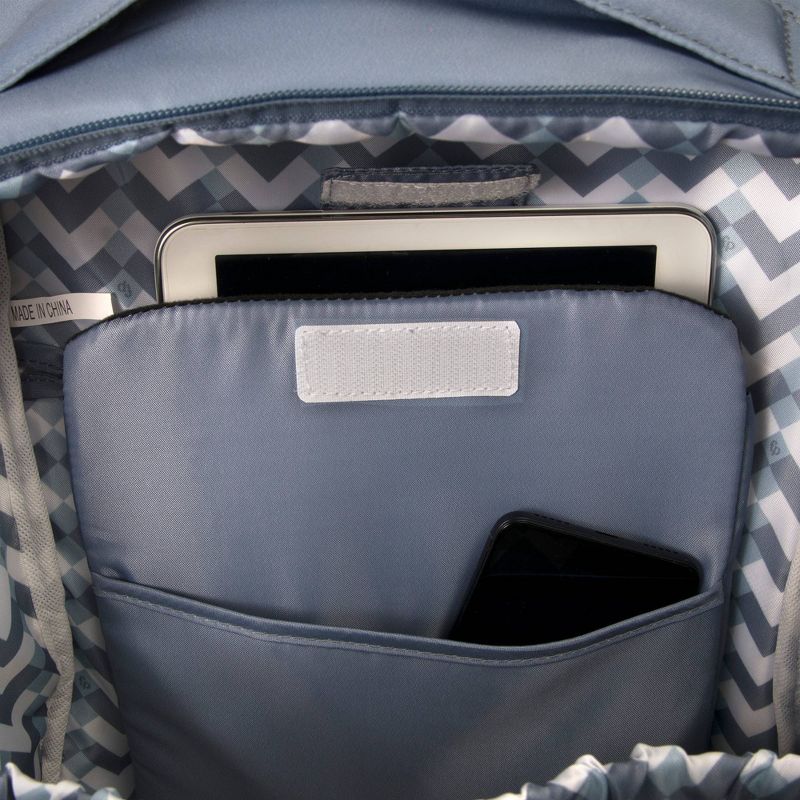 Fisher-Price Morgan Quilted Backpack - Slate Blue