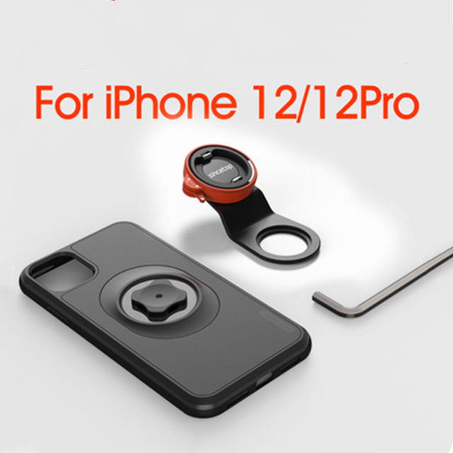 Motorcycle Phone holder For iPhone 11 Pro XsMax 8plus 7s 6 Mountain/Bike Moto Mount Cell Phone Bag Stand With Shockproof Case