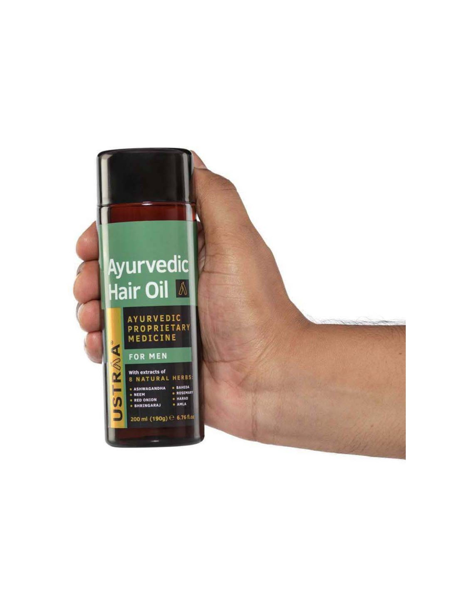 Qraa Men Red Onion Hair Oil - 100 ml