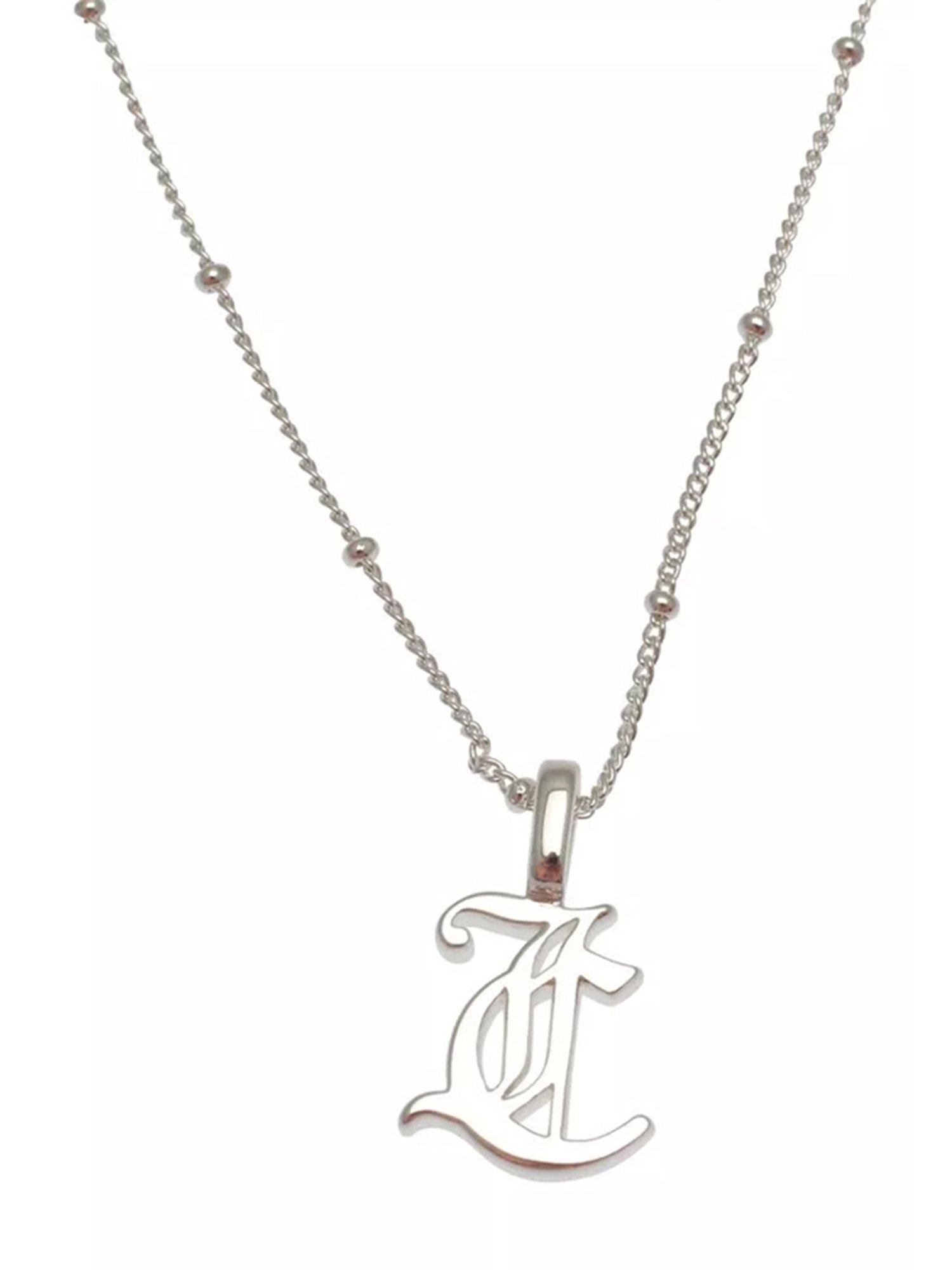 Juicy Couture Samantha Silver Necklace