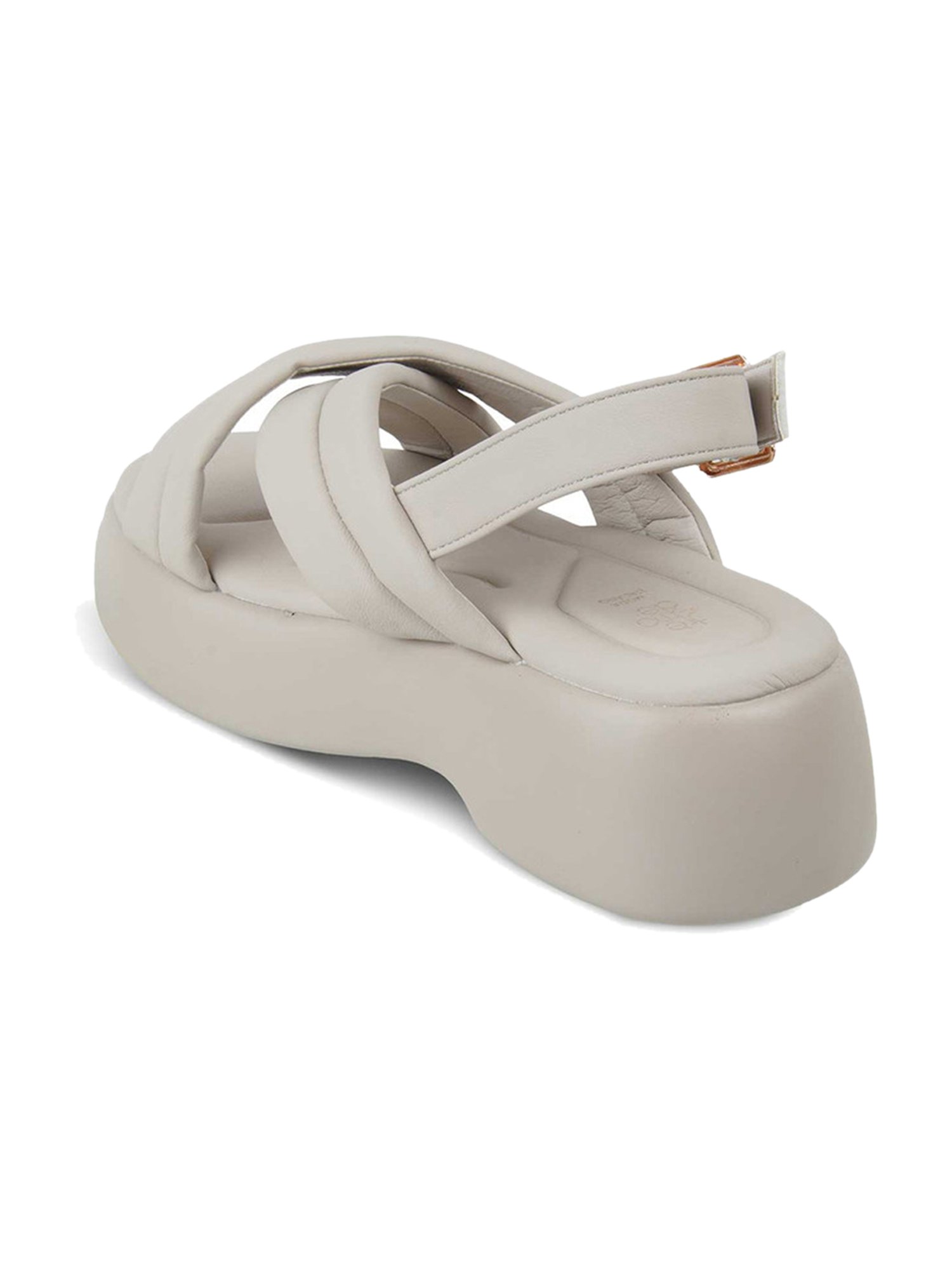 Tresmode Women's Grey Back Strap Sandals