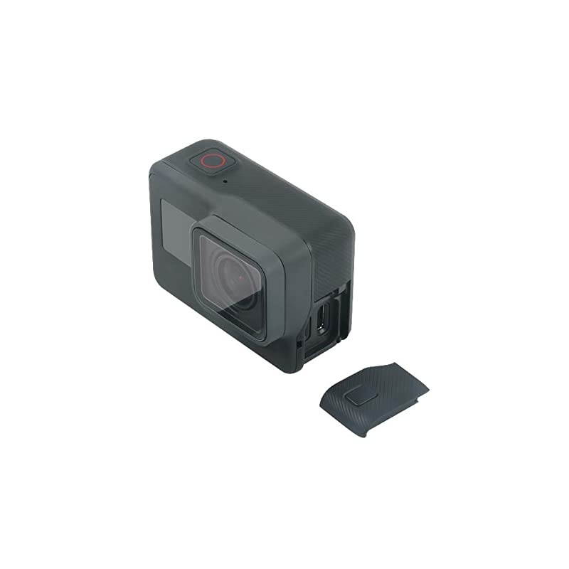 Replacement Side Door for GoPro Hero 6 5 Black USBC HDMI Case Side Cover Repair Part Camera AccessoriesGray