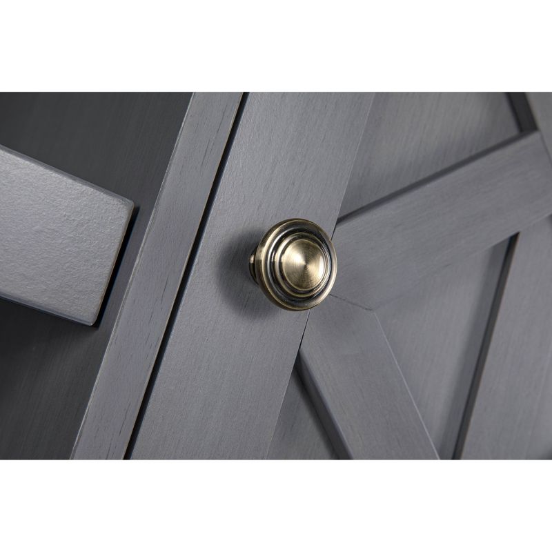 TV Stand for TVs up to 50" Gray - Home Essentials