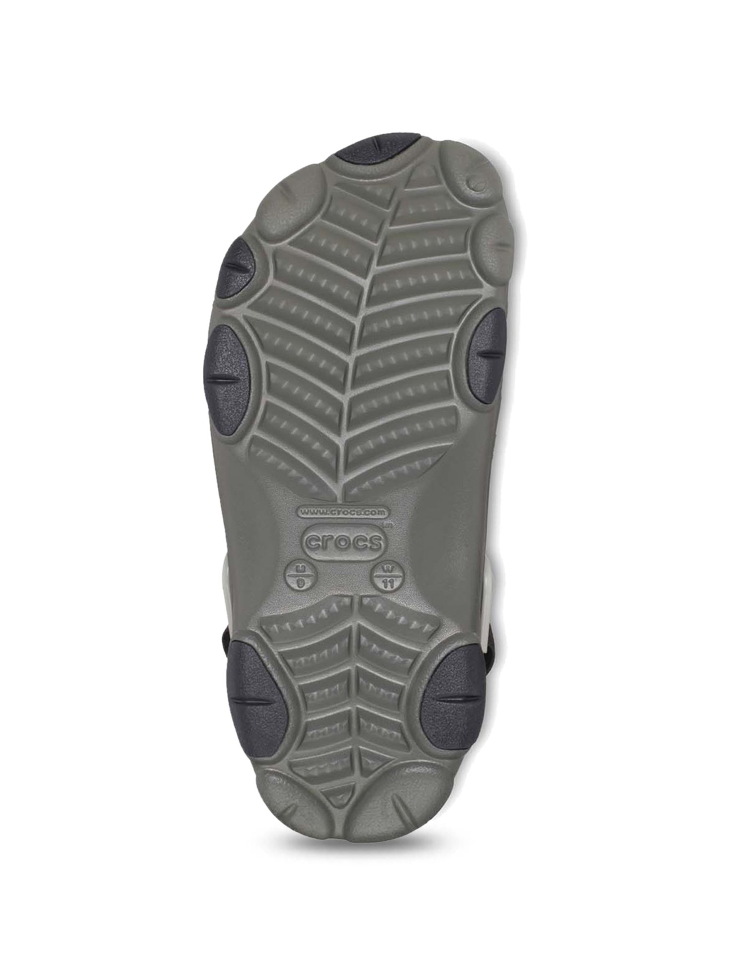 Crocs Men's All Terrain Dusty Olive Back Strap Clogs