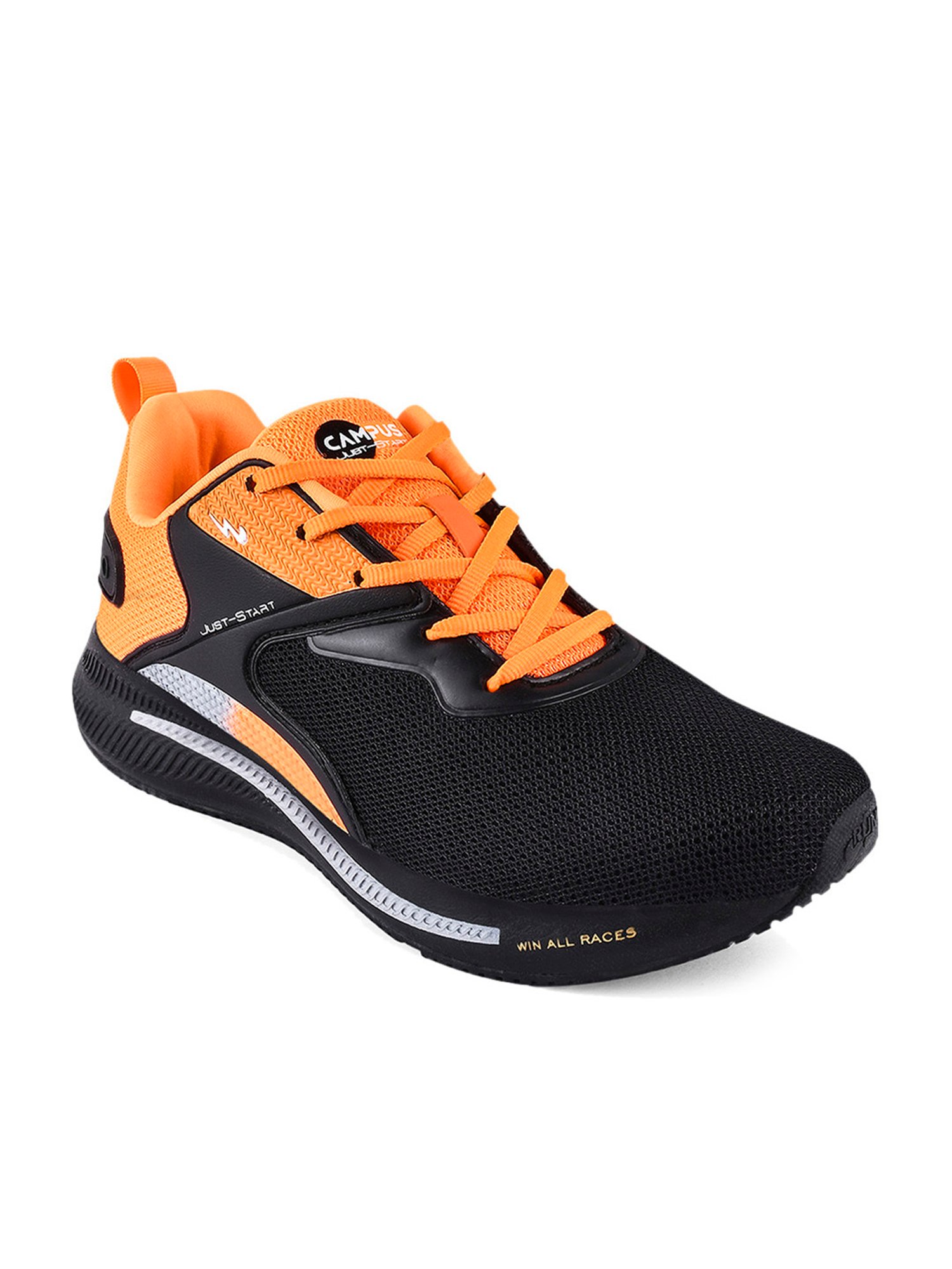 Campus Men's CAMP FIRESTAR Black Running Shoes