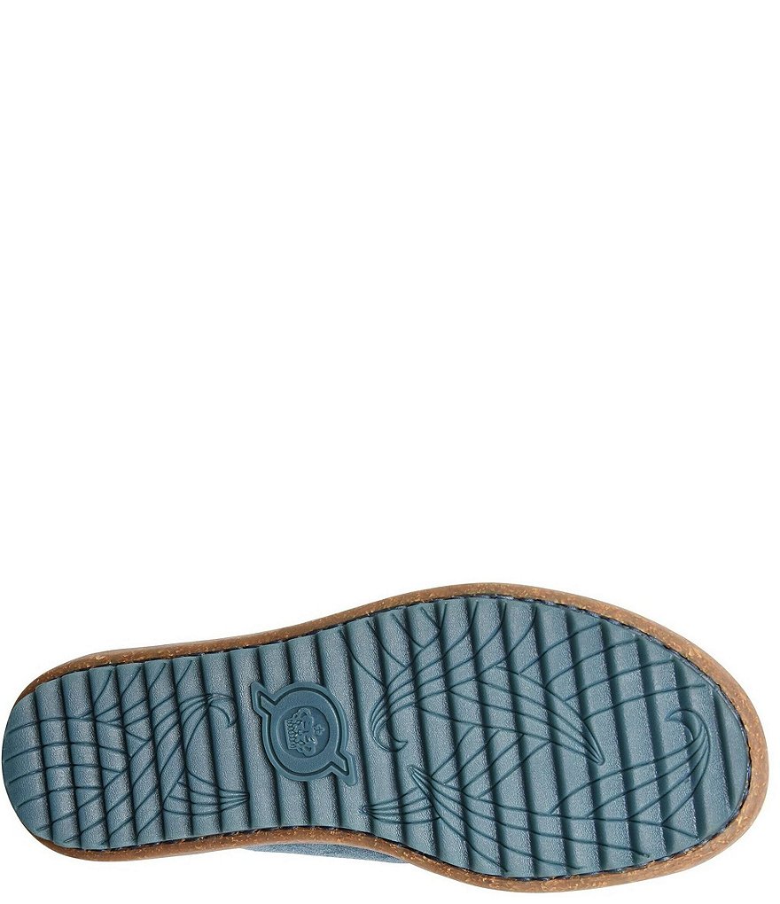 Born Mesilla Suede Leather Slide-On Sandals