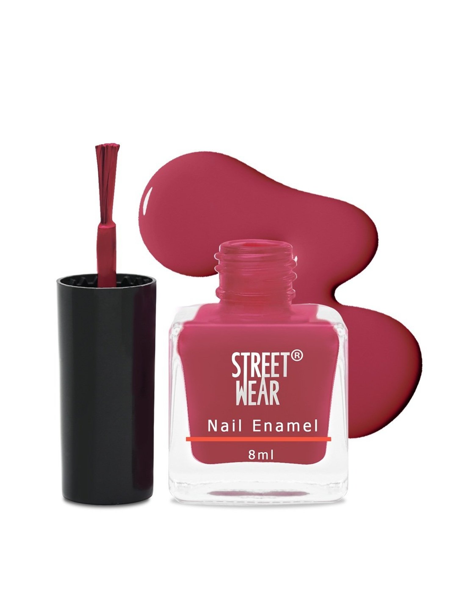 Street Wear Gloss Nail Enamel Rosy Pink - 8 ml